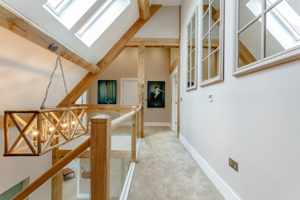 wooden beams