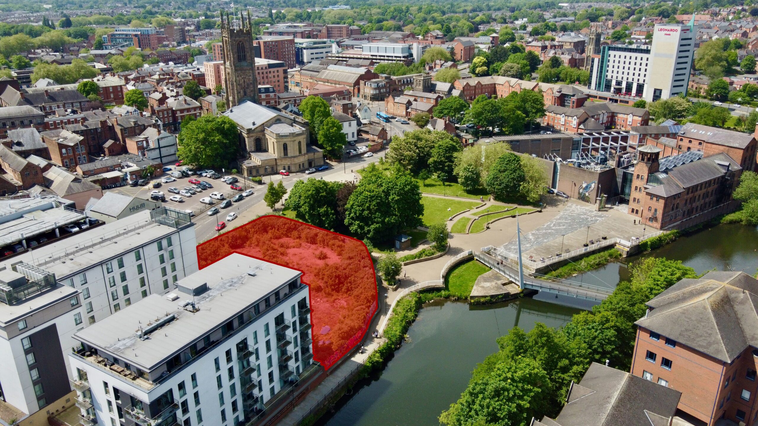 New Site Prime Derby Riverside Location Wavensmere Homes