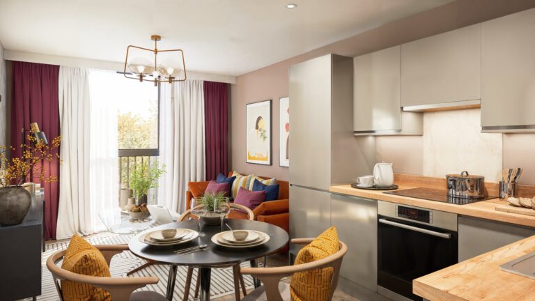 Arkle Court Apartment Block Cheltenham 1 bed view 2