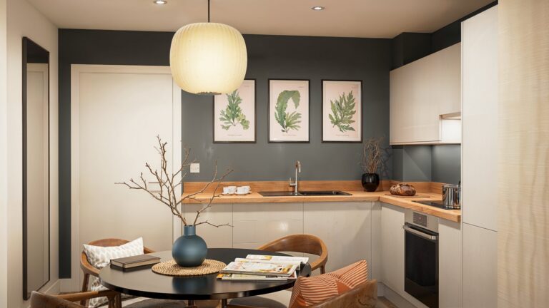 Arkle Court Cheltenham 2 bed kitchen