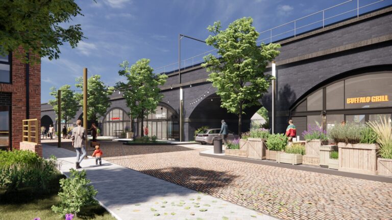 Canalside span exterior